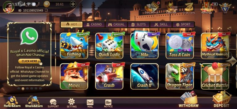 Royal X Casino: Hot Games Hot Games