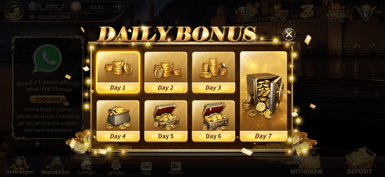 Bonuses and Rewards